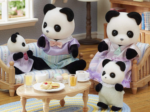 希尔瓦尼亚家庭 玩偶 【 熊猫家庭 】 FS-39 ST Mark 认证 3 岁及以上玩具娃娃屋 Sylvanian Families エポック社 EPOCH