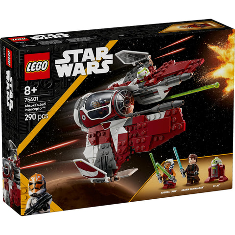 LEGO 樂高 星際大戰 阿索卡的絕地武士 玩具 生日 禮物 積木 男孩 女孩 兒童 8歲 9歲 10歲 小學生 宇宙 75401