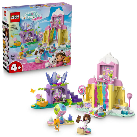 Lego 11205 Gabby Dollhouse, Sweet Mountain and Kitty Garden, Toy, Birthday, Present, Blocks, Education, Boys, Girls, Children, 4, 5, 6, Interior, Fashionable Doll