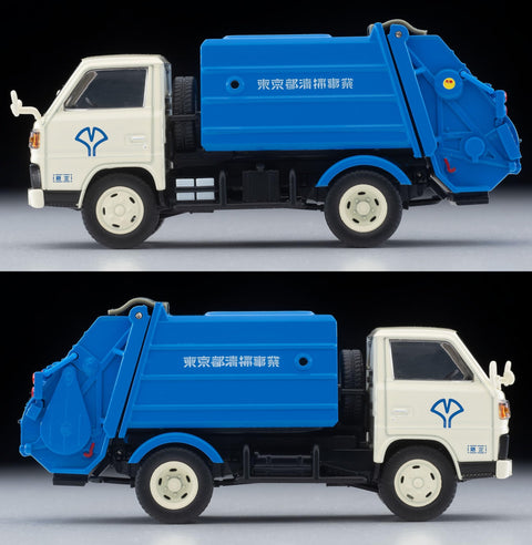TOMYTEC Tomica Limited Vintage Neo LV-N343a Mitsubishi Fuso Canter Cleaning Vehicle (White/Blue) Finished Product 333746