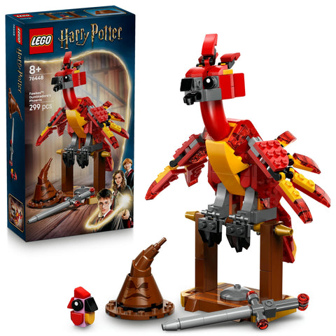 LEGO 樂高 哈利波特 福克斯:登堡門不死鳥 玩具 生日 禮物 積木 女孩 男孩 兒童 8歲 9歲 10歲 小學生 哈利波特 商品 動物 生物 母親 76448