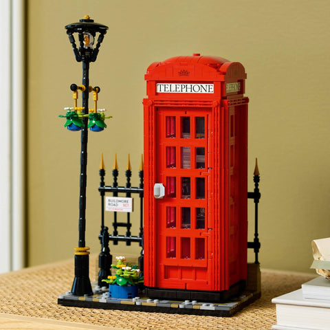 LEGO 21347 Idea London Red Public Phone Toy Toy Present Block