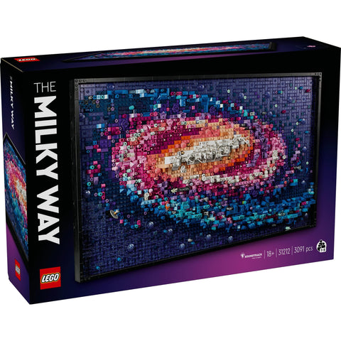 LEGO Art 31212 Milky Way Galaxy Toy Present, Block, Boyfriend, Girls, Boyfriend, Interior, Universe, Art Panel, Painting