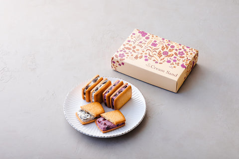 Ueno Shigetsudo Cream Sand, Set of 6, Confectionery, Baked Confectionery, Gift Sweets, New Year, Confectionery, Greetings, Gift Confectionery, Souvenir, Prize, Gargeting, Ueno Fugetsudo, Retirement,