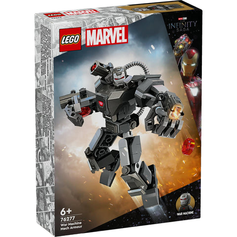 LEGO 76277 Super Heroes Warmachine Mech Suit Toy Toy Present, Blocks, Boys, Girls, Children, 5, 6, 7, 8, Elementary School Students, Educational Mech, Pretend Play, Pretend Play