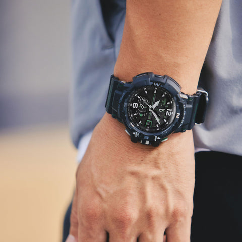 Casio G-shock Gw-a1100-1a3jf Sky Cockpit Mvt Radio Control Multiband 6