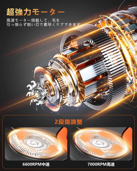 MAXGROOM 專用於皮膚頭部的刮鬍刀 7D皮膚頭 可拆卸磁性 適用於剃光頭 頭髮 電動刮鬍刀 男士 7000RPM 高速馬達 IPX6防水 乾濕兩用 旋轉 刮鬍刀 刮鬍刀 刮鬍刀 LED 父親節 無線禮物 禮品