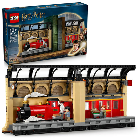 LEGO 乐高 哈利·波特 书架:霍格沃茨特快 玩具 生日 礼物 积木 男孩 女孩 儿童 10岁 11岁 12岁 小学生 哈利波特 商品 电车 交通工具 母亲 76450