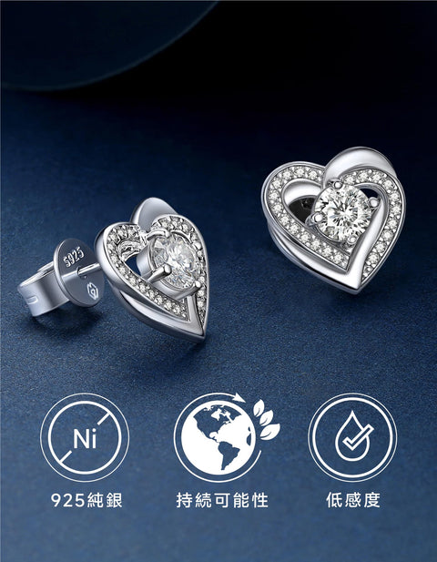 MomentWish モアサナイト ピアス レディース メンズ 0.6-2 CT モアッサヨシルバー925 金屬アレルギー対応 つっけぱなし 男女兼用イヤリング 一斑ダし 男女兼用イヤリング 一粒 しイプレゼント