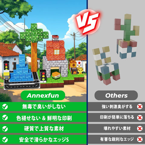 150 Pcs マグネットブロック 磁石ブロック おもちゃ 子供 知育玩具 磁石ブロック マグネット 男の子と女の子 おもちゃ 誕生日プレゼント クリスマス ギフト 贈り物
