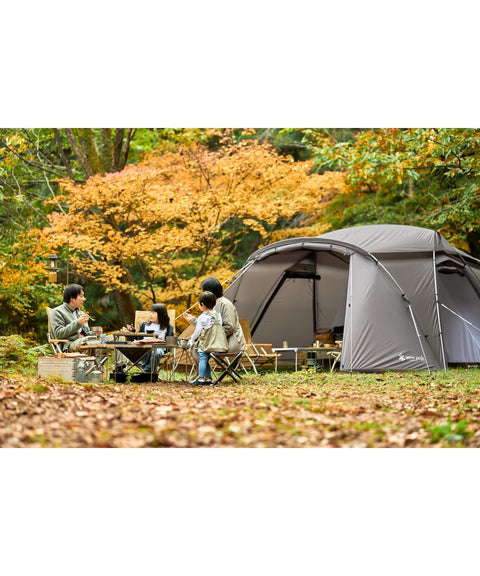 Snow Peak Tent, Landnest Shelter, For 4 People, Land Nest Shelter TP-259, 2025 New Products, Entry Model, For Beginners, Camping, Outdoor Activities