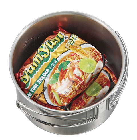 キャプテンスタッグ(CAPTAIN STAG) クッカー ステンレス ラーメンクッカー 日本製 M-5511/M-5512
