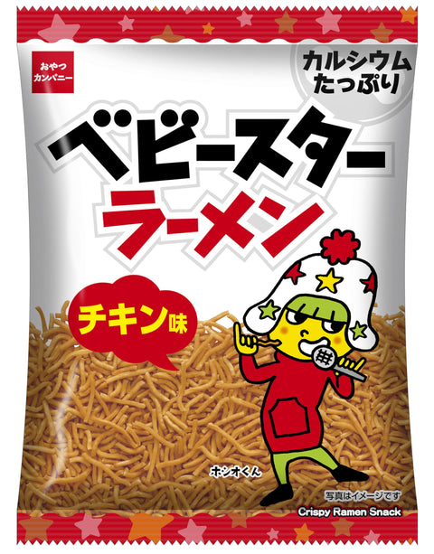 【官方】零食公司 嬰兒烤麵包拉麵雞肉口味 68克×12袋 (富含鈣 食譜 料理 零食點心)