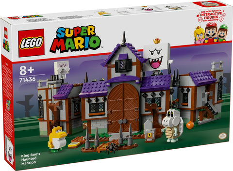 レゴ(LEGO) スーパーマリオ キングテレサ の オバケやしき おもちゃ 玩具 誕生日 プレゼント ブロック 男の子 女の子 子供 8歳 9歳 10歳 小学生 マリオ グッズ ゲーム 71436