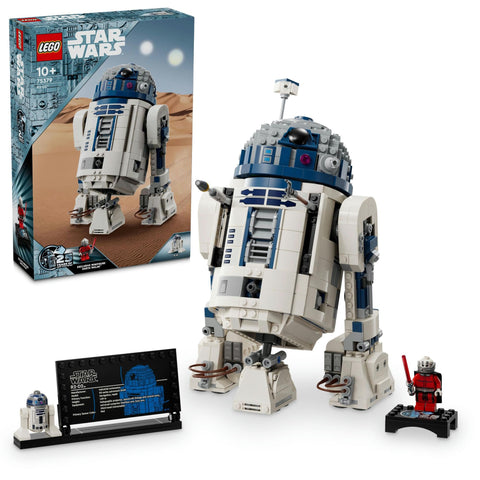 LEGO 75379 Star Wars R2-D2 Toy Present, Blocks, Boys, Girls, Children, 9, 10, 11, 12, Elementary School Students