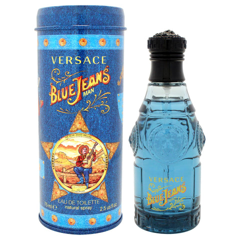 范思哲蓝色牛仔裤淡香水 EDT 75ml [並行輸入品]
