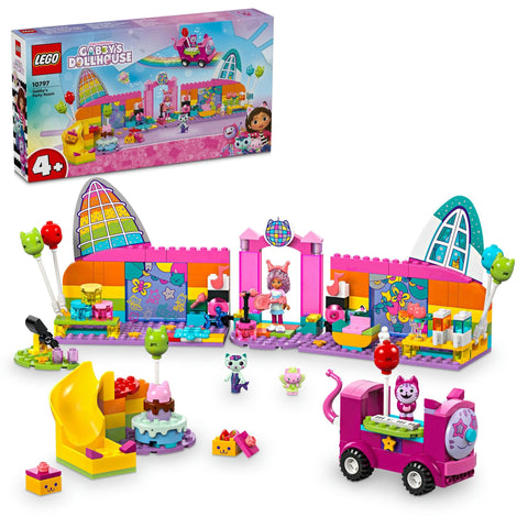 LEGO 乐高 Gabby玩具屋 Gabby的派对房间 玩具 礼物 积木 男孩 女孩 儿童 4岁 5岁 6岁 10797