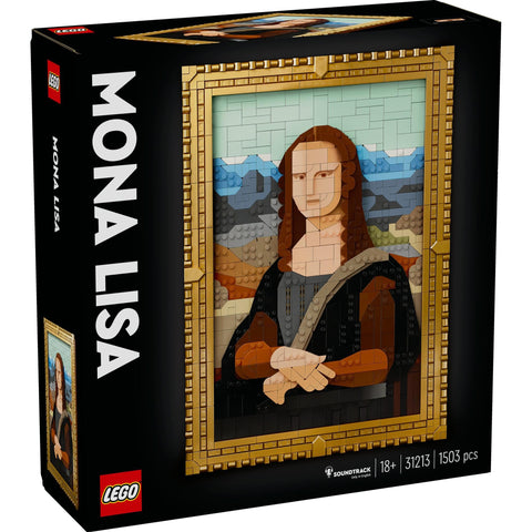 Lego Art 31213 Mona Lisa Toy Present, Blocks, Boyfriend, Girls, Boyfriend, Interior, Art Panel, Painting