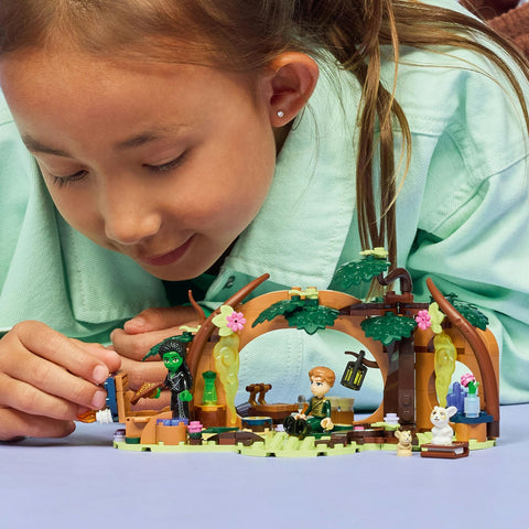 Lego 75687 Wicked Elfaba Hideaway Toy Birthday Present Blocks for Girls Boys Children 7 Years Old 8 Years Old 9 Years Old Elementary School Pretend Play Doll