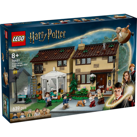 レゴ(LEGO) ハリー・ポッター プリベット通り：マージおばさんがやって来た おもちゃ 玩具 誕生日 プレゼント ブロック 男の子 女の子 子供 8歳 9歳 10歳 小学生 ハリーポッター グッズ ごっこ遊び おままごと 母 父 76451
