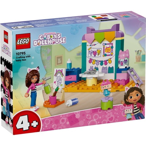 LEGO 10795 Gabby Dollhouse Baby Box and Craft Tool, Toy Present, Blocks, Boys, Girls, Children, 4, 5, 6 Years