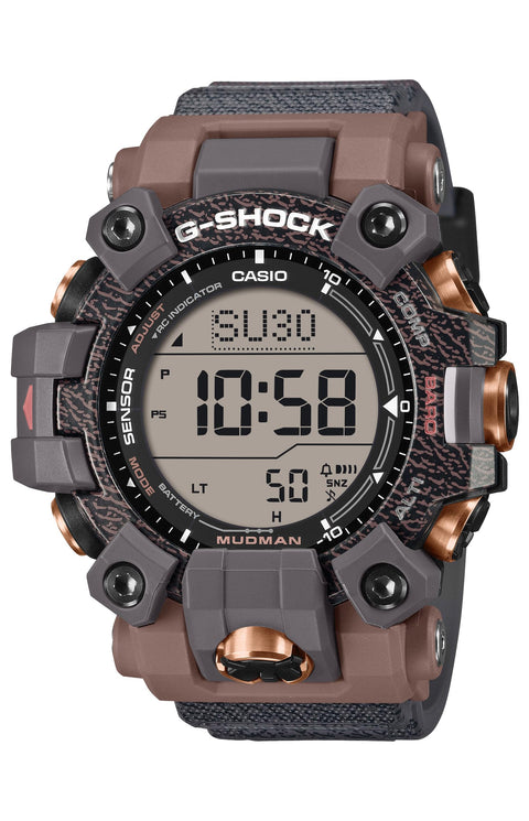 [カシオ] 腕時計 ジーショック 【国内正規品】 Love The Sea and The Earth MUDMAN 電波ソーラー 環境配慮素材採用 GW-9502KJ-8JR メンズ ブラウン