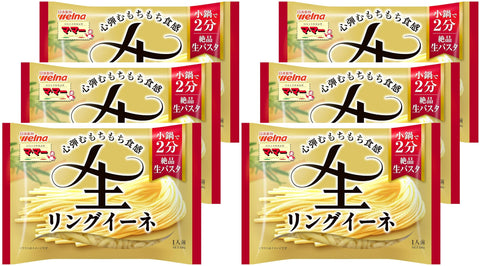 Ma Ma Raw Pasta Linguine 5.3 oz (150 g) x 6 Packs