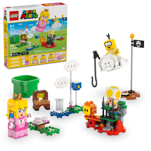LEGO Super Mario 71441 LEGO (R) Peach and Dust! Toy Present, Blocks, Girls, Boys, Children, 5, 6, 7, 8 Years, Elementary School Students, Educational, Popular,