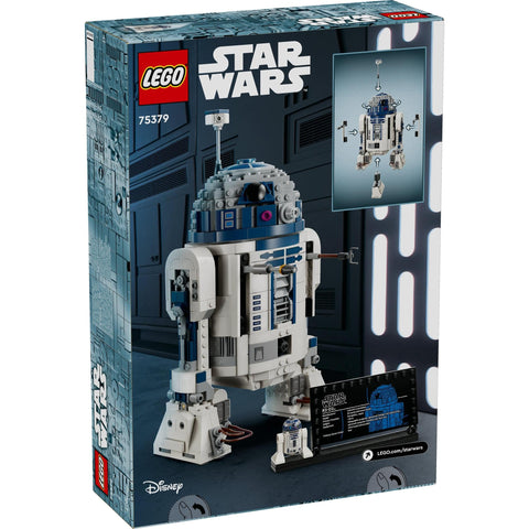LEGO 75379 Star Wars R2-D2 Toy Present, Blocks, Boys, Girls, Children, 9, 10, 11, 12, Elementary School Students