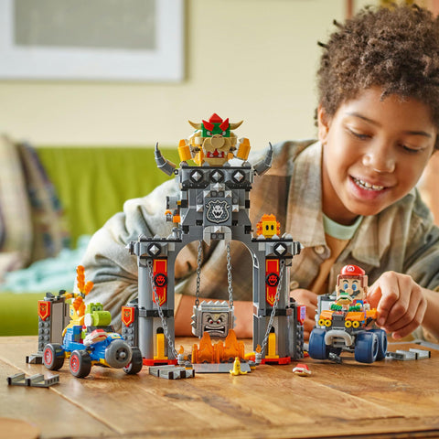 LEGO Super Mario Mario Kart(TM) - Bowser Castle Toy Birthday Present Blocks Boys Girls Children 9 10 11 Elementary School Mario Merchandise Game 72039