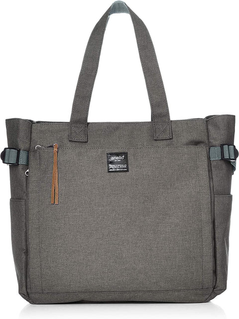 Anello ATC3132Z Tote Bag, A4, Large Capacity, 10 Pockets, Multiple Storage