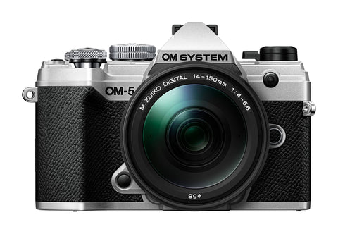 OM SYSTEM/奥林巴斯 OM-5 14-150mm II 镜头套件 银色