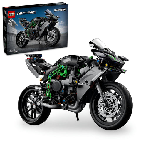 LEGO 42170 Kawasaki Ninja H2R Bike, Toy Plastic Model, Present, Blocks, Boyfriend, Kids, 9, 10, 11, 12, Elementary School Students, Car, Boyfriend, Birthday Gift, Interior, Stylish