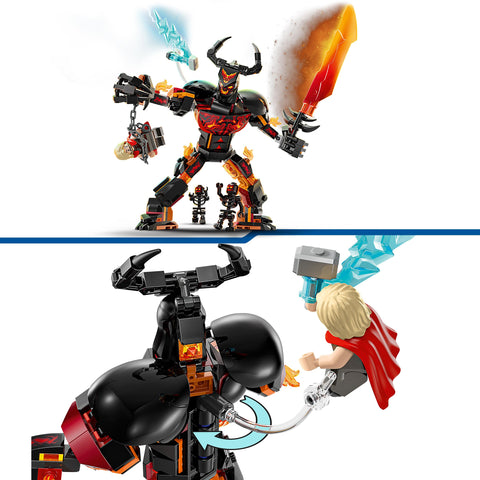 レゴ(LEGO) マーベル ソーとスルトの決戦 おもちゃ 玩具 誕生日 プレゼント ブロック 男の子 女の子 子供 8歳 9歳 10歳 小学生 マーベル グッズ フィギュア 76289
