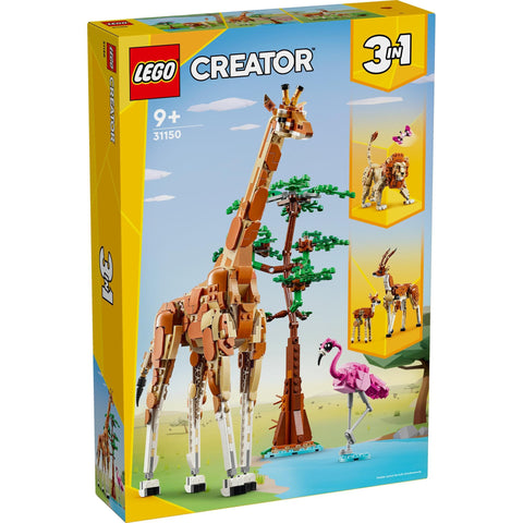 LEGO 樂高 Creator 狩獵者 玩具 禮物 積木 女孩 男孩 兒童 8歲 9歲 10歲 11歲 小學生 動物 動物 益智 創意 31150