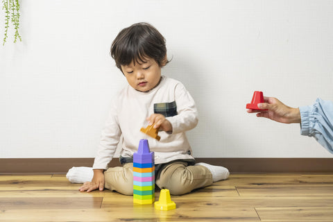 KUMON PUBLISHING CO-10 KUMON Kasane Cone 20 Educational Toy, Kazu Play, Hand and Finger Play, Color Play, 1.5+ Years Old