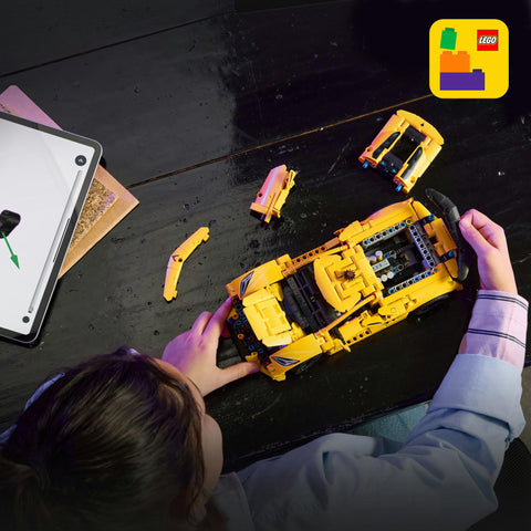 LEGO 樂高 機械組 Chevrolet Corvette Stingray 玩具 生日 禮物 積木 男孩 女孩 兒童 9歲 10歲 11歲 小學生 交通工具車 迷你車 42205