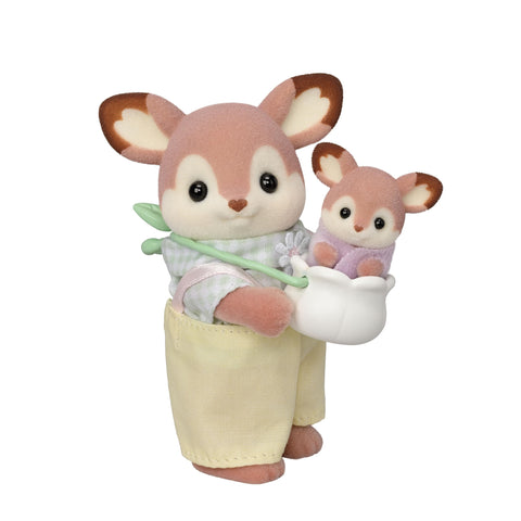 シルバニアファミリー 人形 【 シカファミリー 】 FS-53 STマーク認証 3歳以上 おもちゃ ドールハウス Sylvanian Families EPOCH