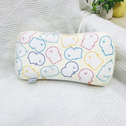 MORIPiLO 與文具一起 文具先生 低反彈枕頭 16x33x8cm 護腰 靠背 支撐 毛絨玩具 坐墊 人物 商品 黃色 森利仕塔 4621551
