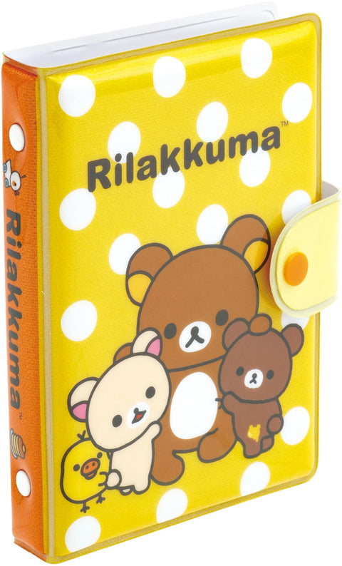 San-X Rilakkuma FUN SE68703 Binder H6.1 x W4.3 x D0.8 inches (H155 x W110 x D20 mm)