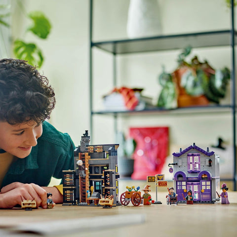 レゴ(LEGO) ハリー・ポッター オリバンダーの店とマダム・マルキンの洋装店 おもちゃ 玩具 誕生日 プレゼント ブロック 男の子 女の子 子供 8歳 9歳 10歳 小学生 ハリーポッター グッズ 76439