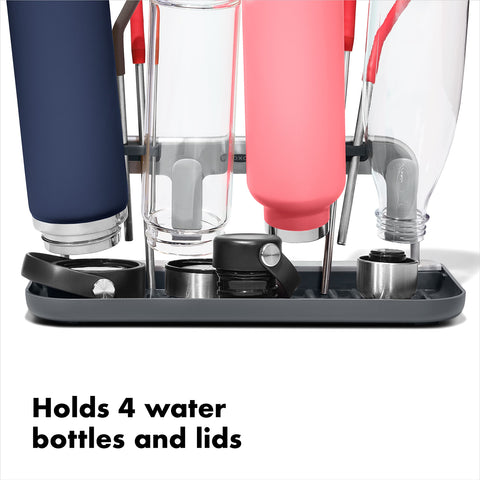 OXO Collapsible Colander Rack Bottled Line Rack Convenient for Water Bottles and More