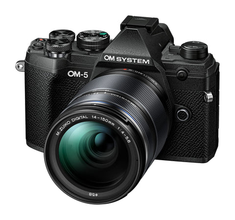 OM 시스템 OM-5 14-150mm II 렌즈 키트 블랙