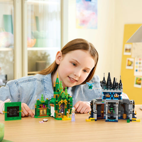 레고 (LEGO) 위키드 에메랄드 시티와 키아모 캐슬 장난감 생일 선물 블록 여아 남아 9세 아동 10세 11세 초등학생 역할 놀이 놀이방 인형 75689