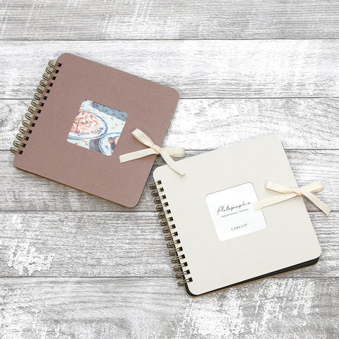 Lab Clip Scrapbooking Square White SCSQ01-WH