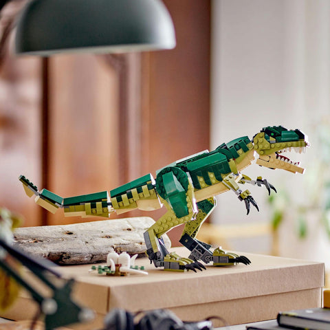 LEGO Creator Expert 31151 3-in-1 T-Rex Set (T-Rex/Triceratops/Pterodactyl), For Ages 8 - 11, Boys & Girls, Creative Educational Toy