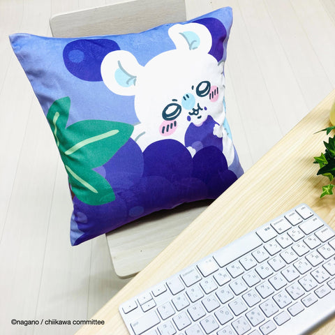 MORIPiLO 4621298 Morishita Chiikawa Cushion Cover, Purple, 17.7 x 17.7 inches (45 x 45 cm), Sofa, Backpack, Pillow, Character Goods, Small and Cute