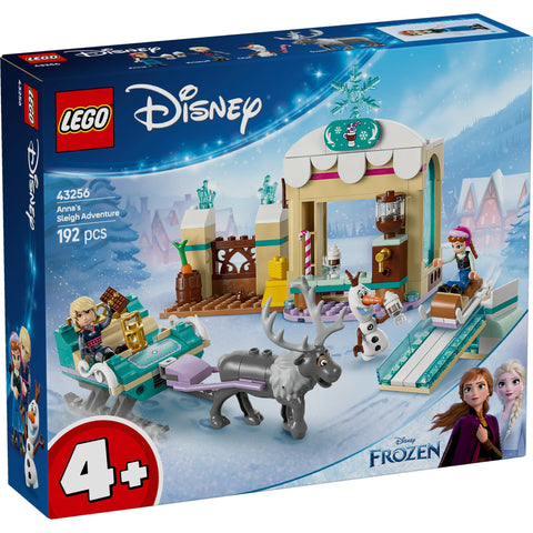 レゴ (LEGO) ディズニープリンセス アナ と そりのぼうけん おもちゃ 玩具 誕生日 プレゼント ブロック 知育男の子 女の子 子供 4歳 5歳 6歳 ディズニー グッズ ごっこ遊び おままごと 43256