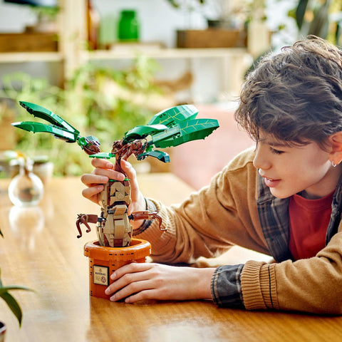 LEGO 76433 Harry Potter Mandrake Toy Present, Blocks, Boys, Girls, Children, 9, 10, 11, 12, Elementary School Students