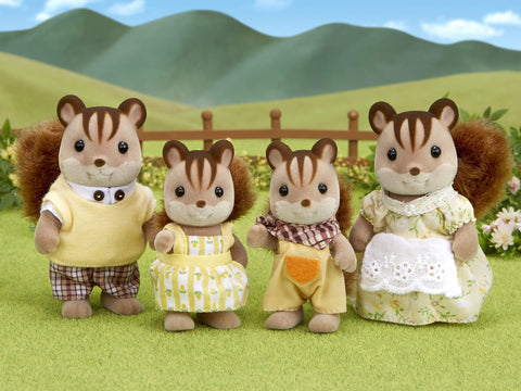 Epoch Sylvanian Families Family Doll "Fs-17 Family of Walnut Squirrel"
